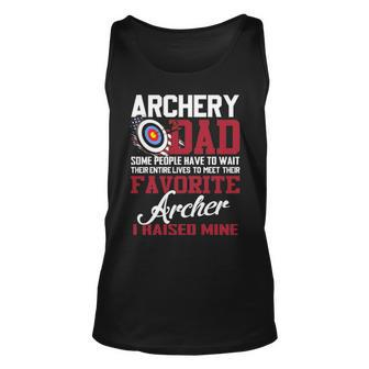 Archery Dad Some People Have To Wait Their Entire Lives Tank Top | Mazezy