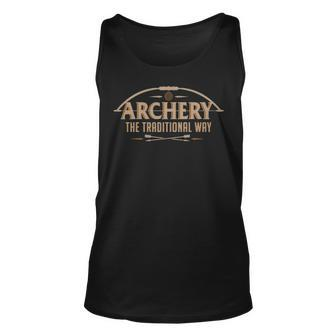 Archery The Traditional Way Sports Hunting Tank Top | Mazezy CA