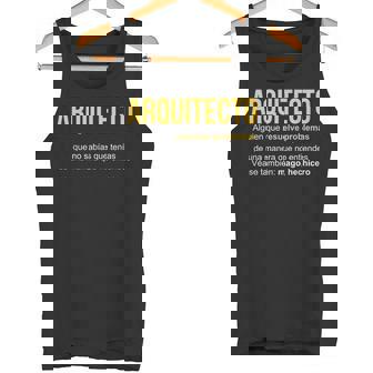Arquitecto Definición Regalo Arquitecto Camiseta sin mangas - Regaloses