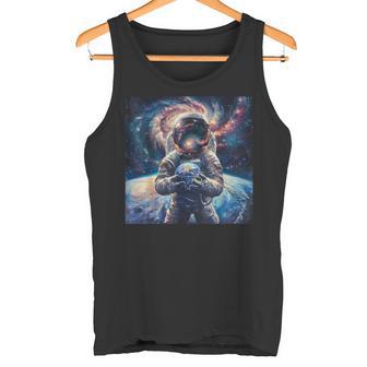 Astronauten Galaxie Weltraum Planeten Weltall Astronaut Tank Top - Seseable