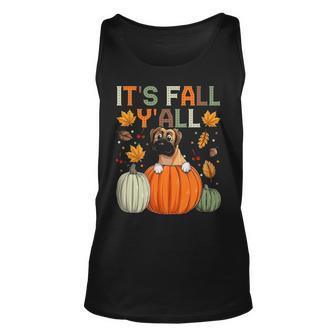 Autumn Boxer It’S Fall Y’All Fall Boxer Dog Tank Top | Mazezy