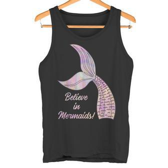 Believe In Mermaids Believe In Mermaids Tank Top - Seseable