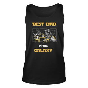 Best Dad In The Galaxy T Tank Top | Mazezy