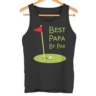 Best Dad By Paratertagsgeschenk Für Papa-Golfer Tank Top - Geschenkecke