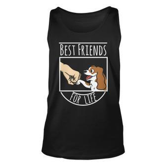 Best Friend Cavalier King Charles Spaniel Dog Tank Top | Mazezy