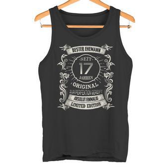 Best Husband Seit 17 Jahren Wedding Anniversary Orchid Wedding Tank Top - Seseable