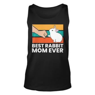 Best Rabbit Mom Ever Cute Bunny Rabbit Mom Tank Top | Mazezy
