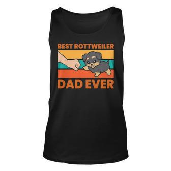 Best Rottweiler Dad Ever Rottweiler Owner Rottweiler Tank Top | Mazezy DE