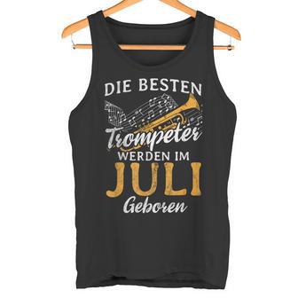 Best Trumpeter Im Jli Geboren Blasmusik Trumpet Tank Top - Seseable