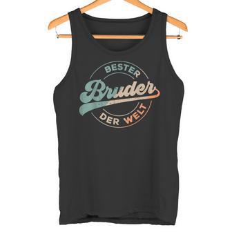 Bester Bruder Der Welt Retro Father's Day Brotherintage S Tank Top - Geschenkecke