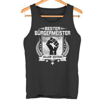 Bester Bürgermeister Aller Zeiten Tank Top - Geschenkecke