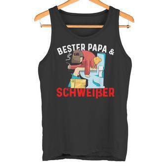 Bester Papa & Schweißer Tank Top - Geschenkecke