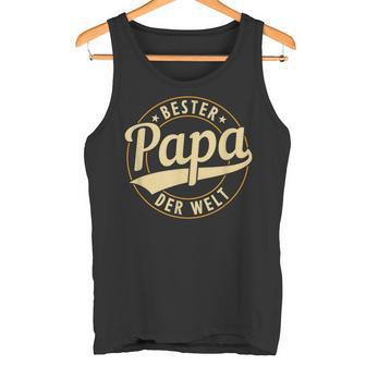 Bester Papa Der Weltatertag Geschenk Tank Top - Geschenkecke