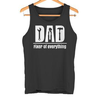 Bester Papa Reparieren Werkzeuge Reparaturenatertag Dad Mit-Ausschnitt Tank Top - Geschenkecke