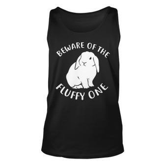 Beware Of My Holland Lop Bunny Rabbit Tank Top | Mazezy