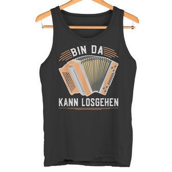 Bin Da Kann Losgehen Steirian Harmonica Squeeze Tank Top - Geschenkecke