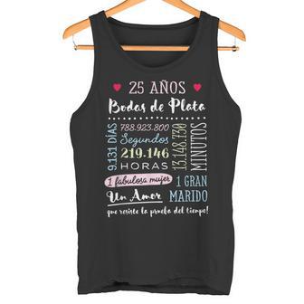 Bodas De Plata 25 Años Aniversario De Boda Regalo Camiseta sin mangas - Regaloses