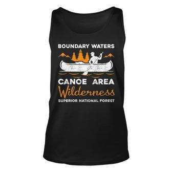 Boundary Waters Canoe Area Kayak Lover Tank Top | Mazezy