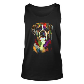 Boxer For A Boxer Mom Tank Top | Mazezy