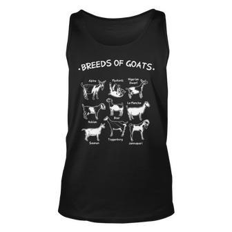 Breeds Of Goats Goat Tank Top | Mazezy