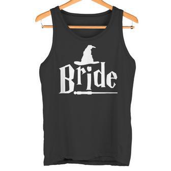 Bride Wizard Hat Tank Top - Seseable