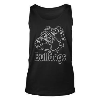 Bulldogs School Spirit Tank Top | Mazezy