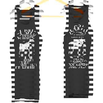 Caballos Divertido Equitación El Caballo Es Inofensivo Camiseta sin mangas - Regaloses