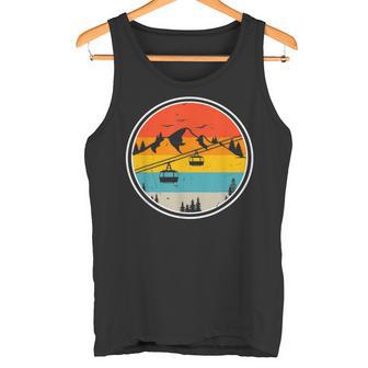 Cable Car Gondel Luftseilbahnor Mountains Tank Top - Seseable