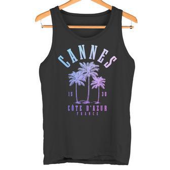 Cannes Côte D'azur France Frenchintage Tank Top - Geschenkecke