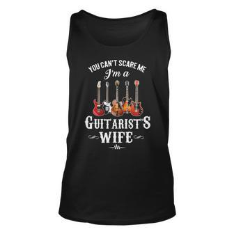You Can't Scare Me I'm A Guitarist's Wife Tank Top | Mazezy DE