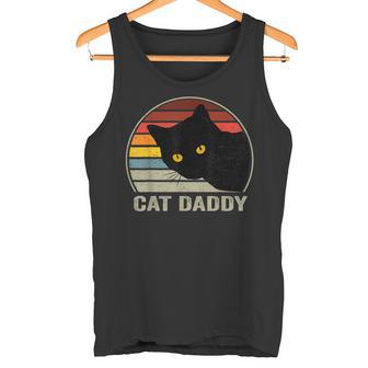 Cat Daddyintage Cat 80S Retro Style For Cat Dad Tank Top - Geschenkecke