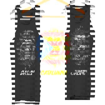 Cataluña León Bandera Catalana Estelada Blava Camiseta sin mangas - Regaloses