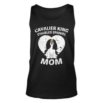 Cavalier King Charles Spaniel Dog Mom Tank Top | Mazezy