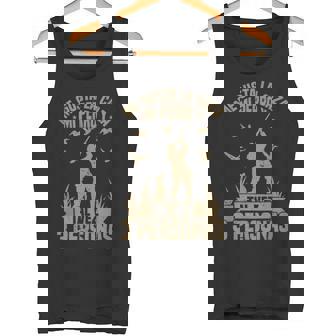 Cazar Pájaro Me Gusta La Caza Mi Perro Y Talez 3 Personas Camiseta sin mangas - Regaloses