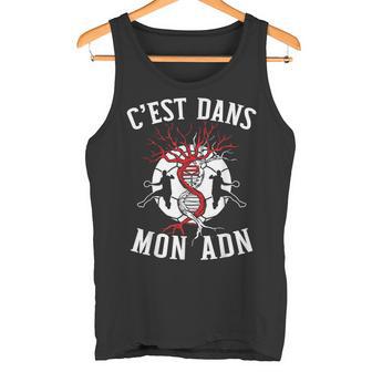 C'est Dans Mon Adn Handballeur France Cadeau Handball Débardeur e - Cadeauxyz