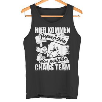 Chaos Team Papa Und Sohn Werdenderater Papa Loading Tank Top - Geschenkecke