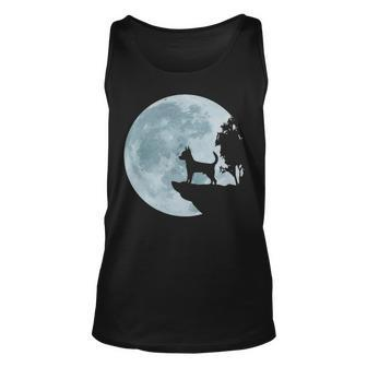 Chihuahua Dog Full Moon Love Sweet Puppy Owner Cute Pet Tank Top | Mazezy DE