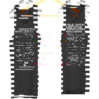 Circuitos Formula Racing 2024 Amante De Los Coches Retro Racing Camiseta sin mangas - Regaloses