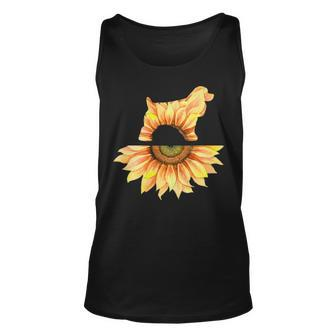 Cocker Spaniel Sunflower Tank Top | Mazezy