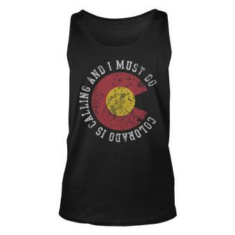 Colorado Is Calling And I Must Go Tank Top | Mazezy