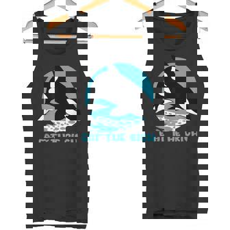 Comer La Rica Ballena Orca Meme Camiseta sin mangas - Regaloses