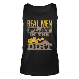 Construction Worker Real Men Tank Top | Mazezy