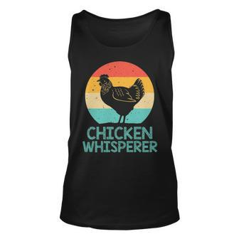 Cool Chicken Whisperer For Men Women Chicken Lover Farmer Tank Top | Mazezy
