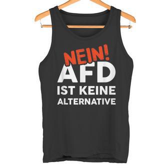 Cooles Mit Spruch Gegen Afd Rassismus Gewalt & Hass Tank Top - Geschenkecke