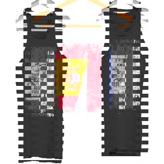 Costa Rica España Bandera De La Amistad Costa Rica Camiseta sin mangas - Regaloses