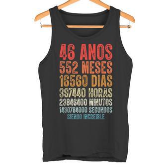 Cumpleaños Feliz 46 Años Feliz 46 Años Regalos Originales Camiseta sin mangas - Regaloses