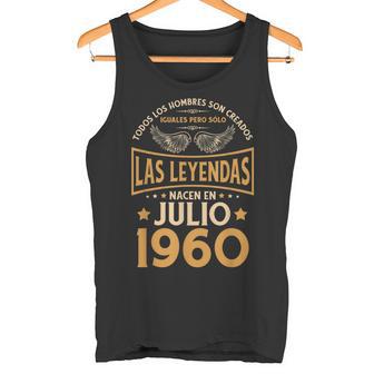 Cumpleaños Hombre Regalos Las Leyendas Julio 1960 Camiseta sin mangas - Regaloses