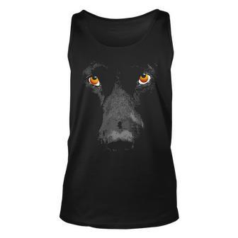 Cute Black Labrador Face Lab Dog Diy Costume Tank Top | Mazezy