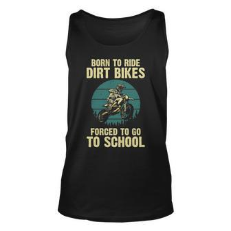 Cute Dirt Bike Art For Motorcycle Dirtbike Racing Tank Top | Mazezy