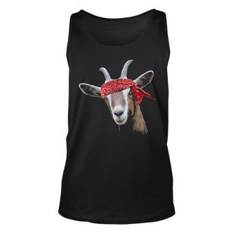 Cute Goat Lover Art For Women Girls Kids Farm Animal Lover Tank Top | Mazezy